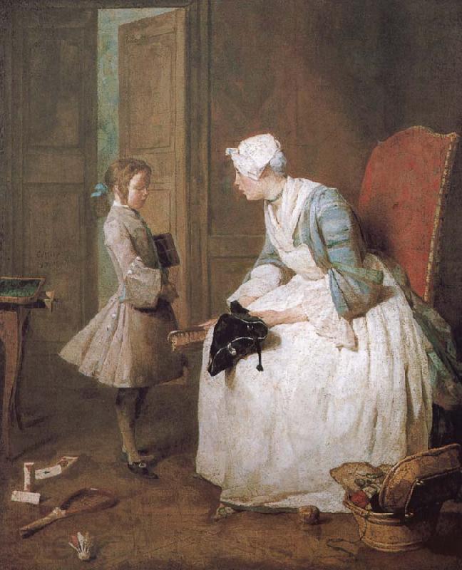 Jean Baptiste Simeon Chardin Home teachers